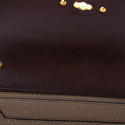 Mulberry Small Classic Grain Calfskin Small Darley Clay 9 of 10