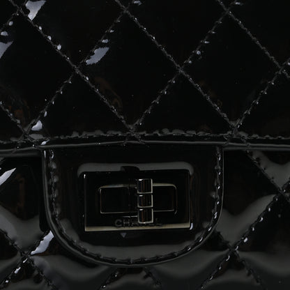 Chanel Patent Calfskin Quilted 2.55 Reissue Mini Flap So Black 2 of 10