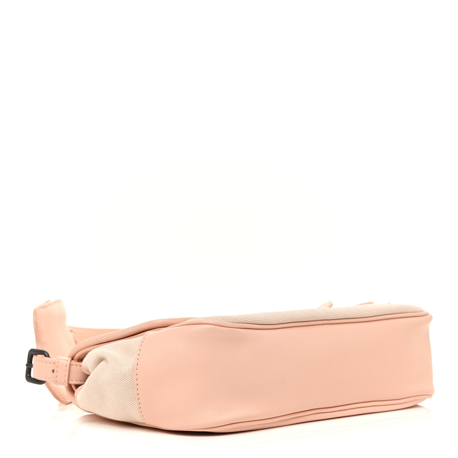 Bottega Veneta Nappa Intrecciato Canvas Safari Flap Shoulder Bag Flamingo 3 of 14