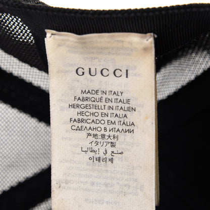 Gucci GG Supreme Monogram Psychedelic Baseball Hat XXL 61 Black 5 of 7