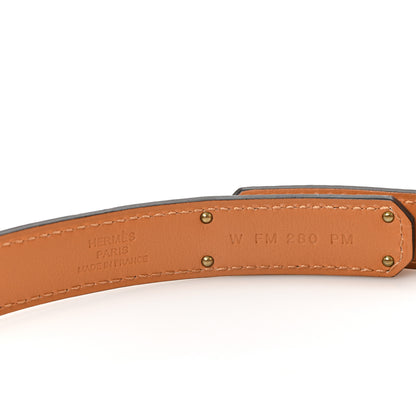Hermes Epsom Kelly Belt White 3 of 4