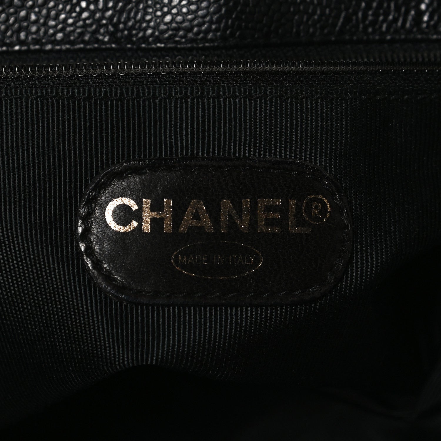Chanel Caviar CC Backpack Black 5 of 8