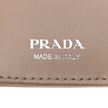 Prada Vitello Daino Small Bi-Fold Wallet Ninfea 6 of 8