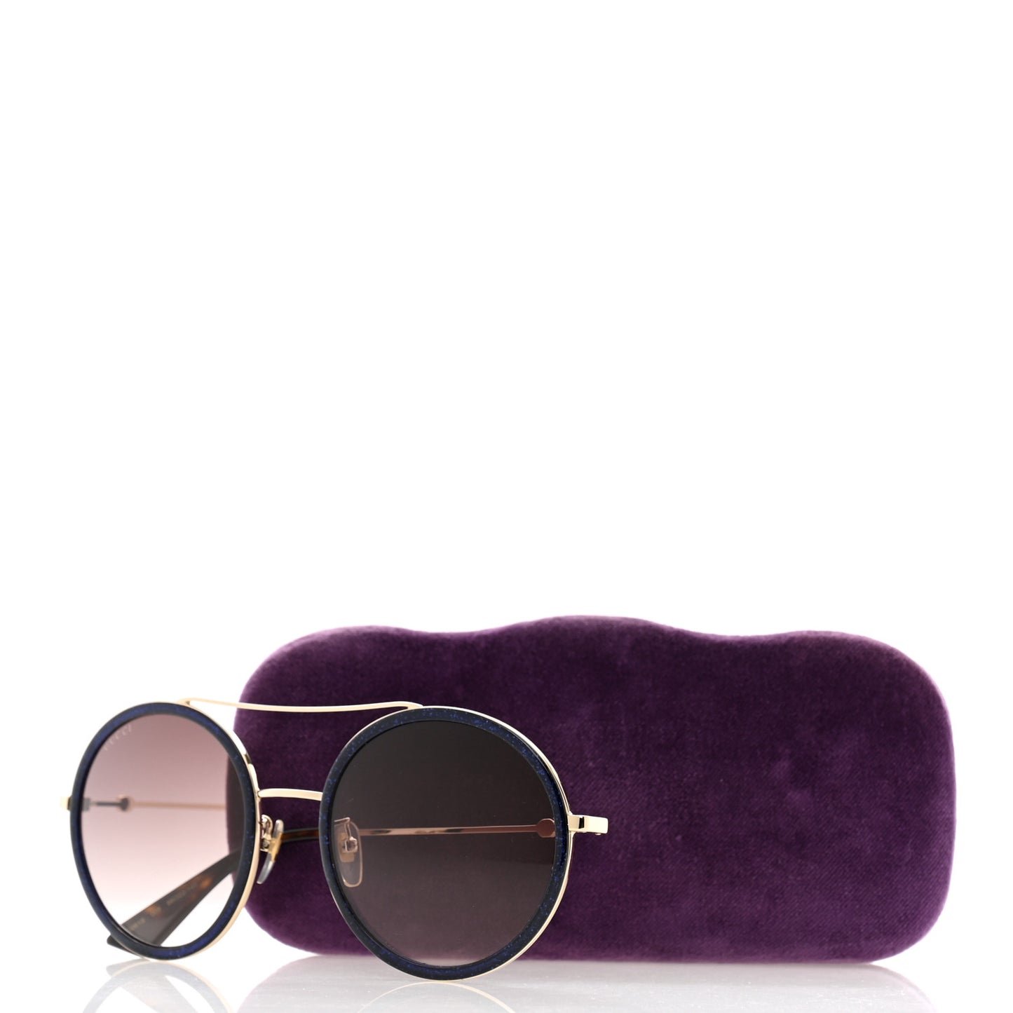 Round Sunglasses GG0061S Blue