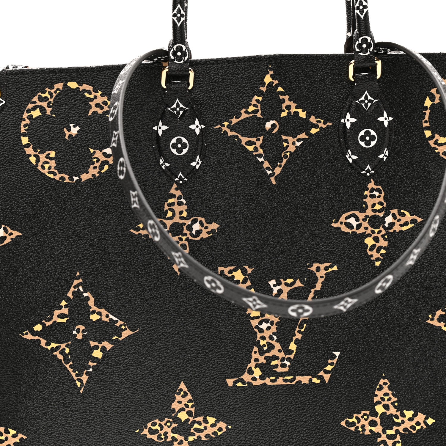 Louis Vuitton Monogram Giant Jungle Onthego GM Black 8 of 10