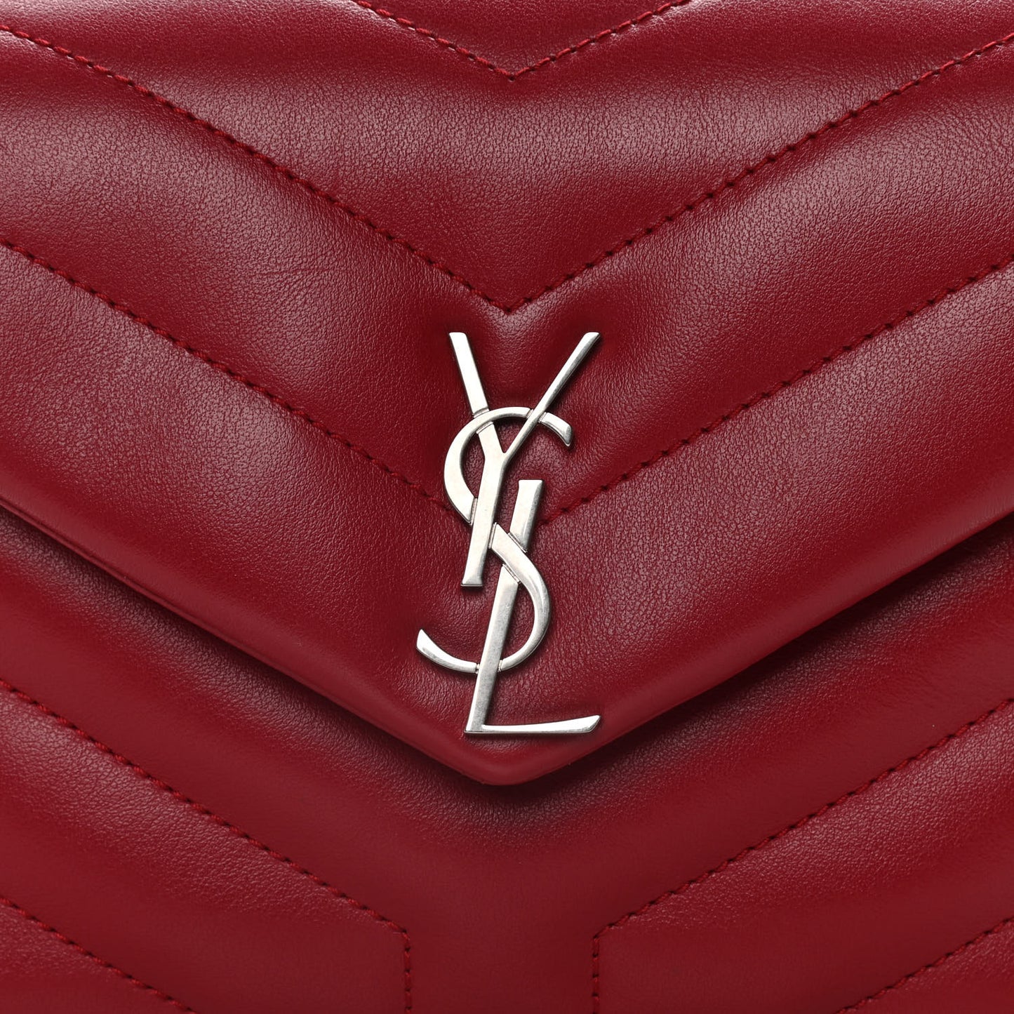 Calfskin Y Quilted Monogram Toy Loulou Crossbody Bag New Lipstick