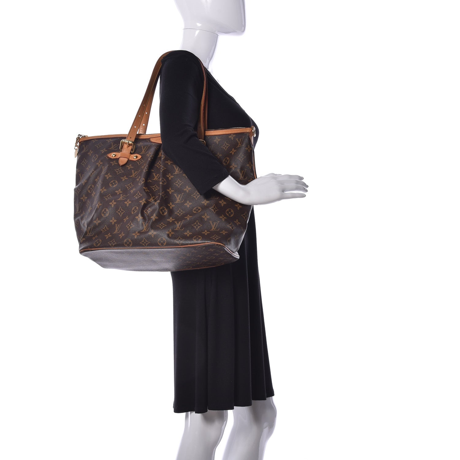 Louis Vuitton Monogram Palermo GM 2 of 23