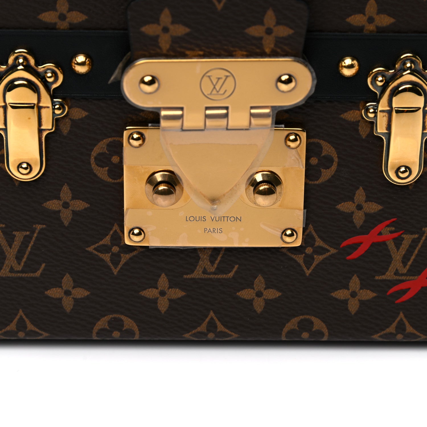 Louis Vuitton Monogram Petite Malle Black 11 of 14