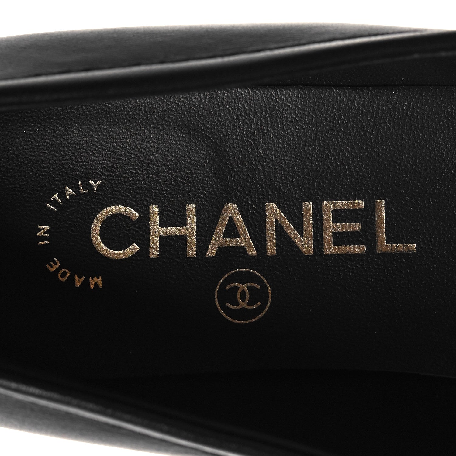 Chanel Lambskin Quilted CC Turnlock Loafers 38.5 Black 8 of 9