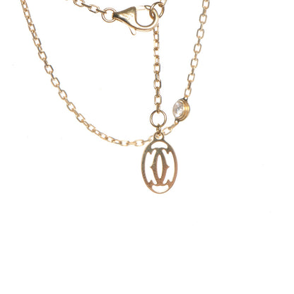 Cartier 18K Yellow Gold Diamond SM D'Amour Bracelet 7 of 8