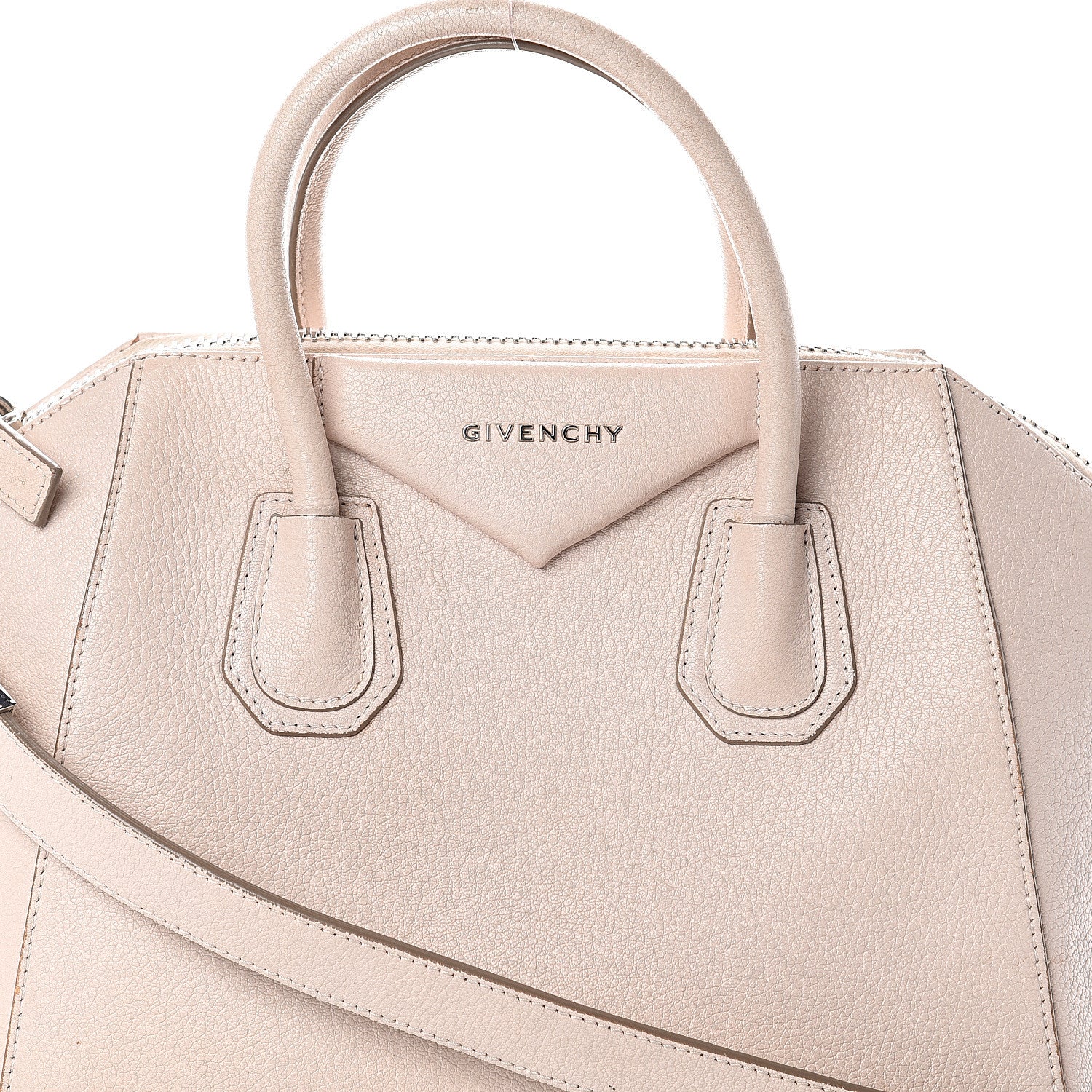 Givenchy Sugar Goatskin Small Antigona Nude Pink 7 of 9