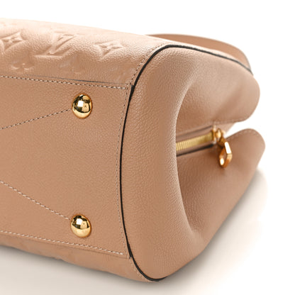 Louis Vuitton Empreinte Montaigne MM Papyrus 9 of 9