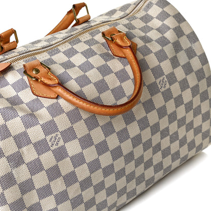 Louis Vuitton Damier Azur Speedy 35 14 of 16