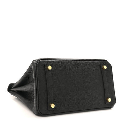 Hermes Togo Birkin 25 Black 4 of 11