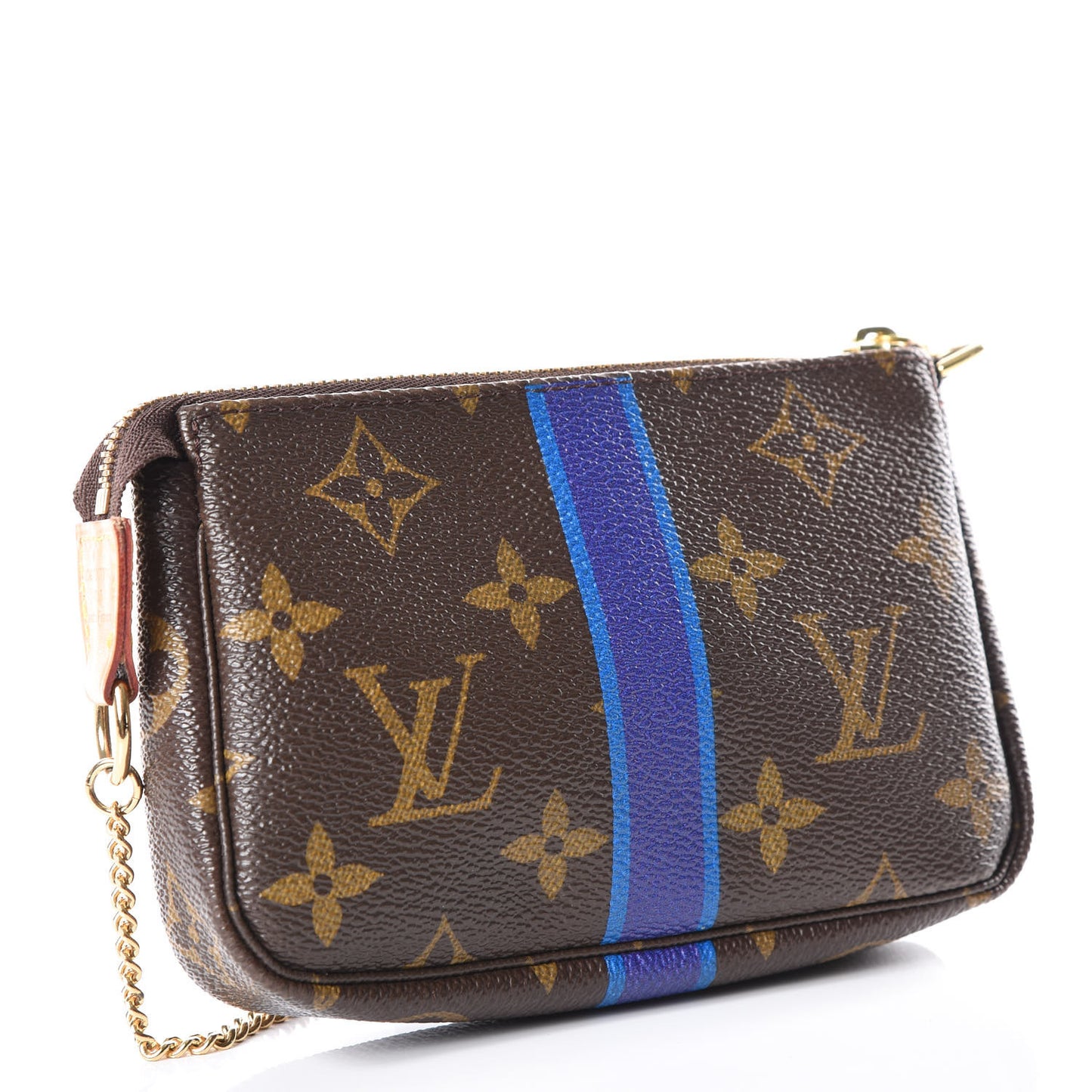 Monogram My LV Heritage Mini Pochette Accessories Violet Blue Clair