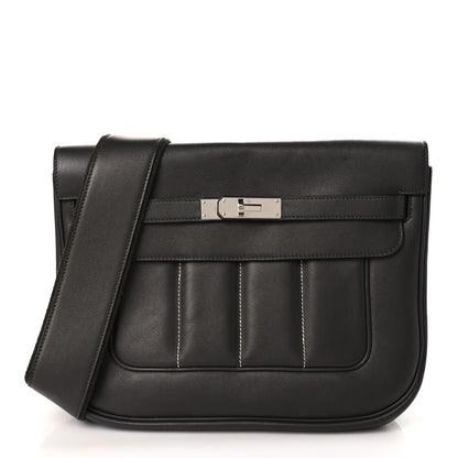 Hermes Veau Swift Sac Berline 28 Graphite Etoupe 1 of 9