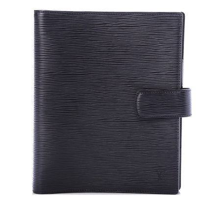 Louis Vuitton Epi Large Ring Agenda Black 1 of 7