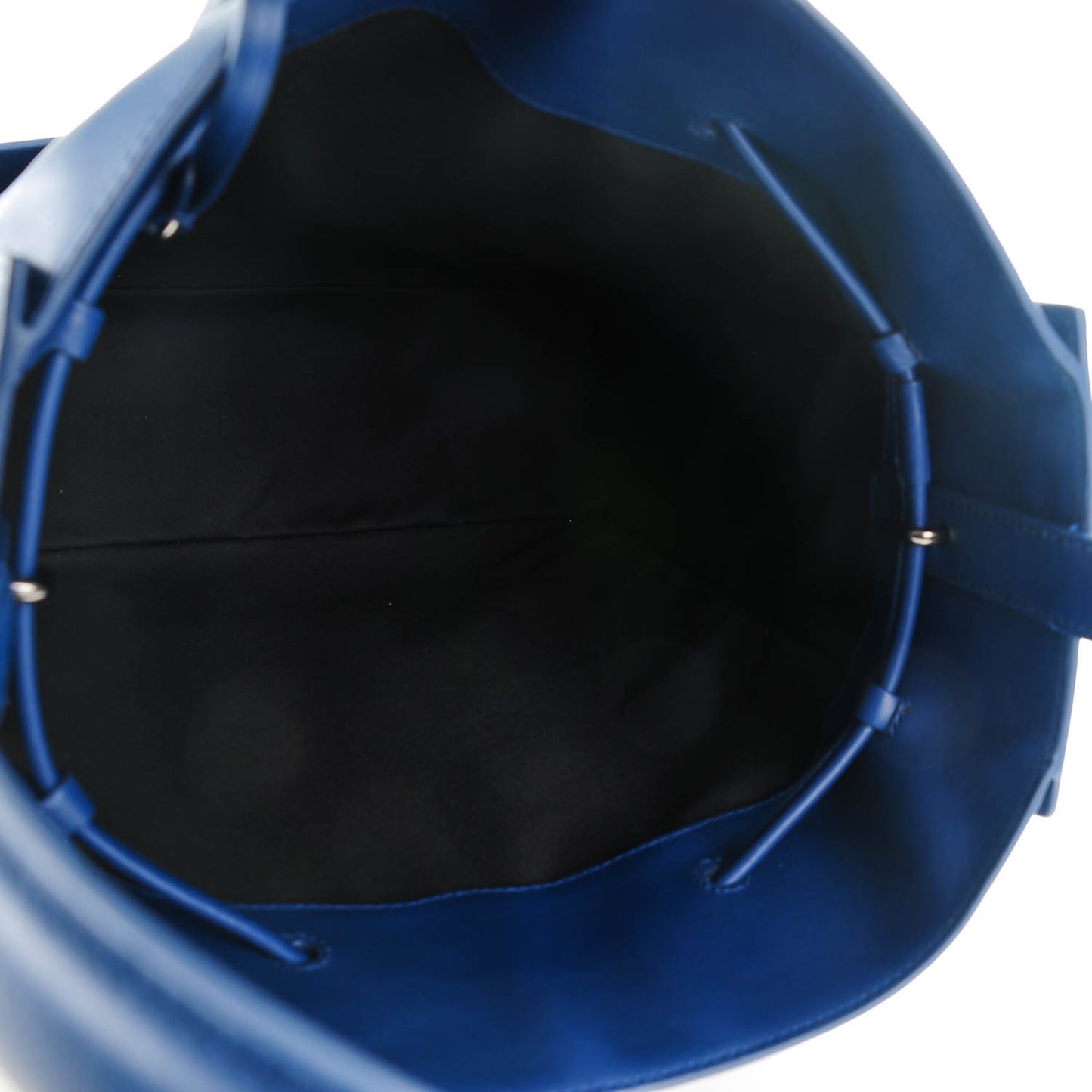 3.1 Smooth Calfskin Large Soleil Bucket Bag Midnight Blue