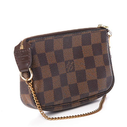 Louis Vuitton Damier Ebene Mini Pochette Accessories 2 of 5