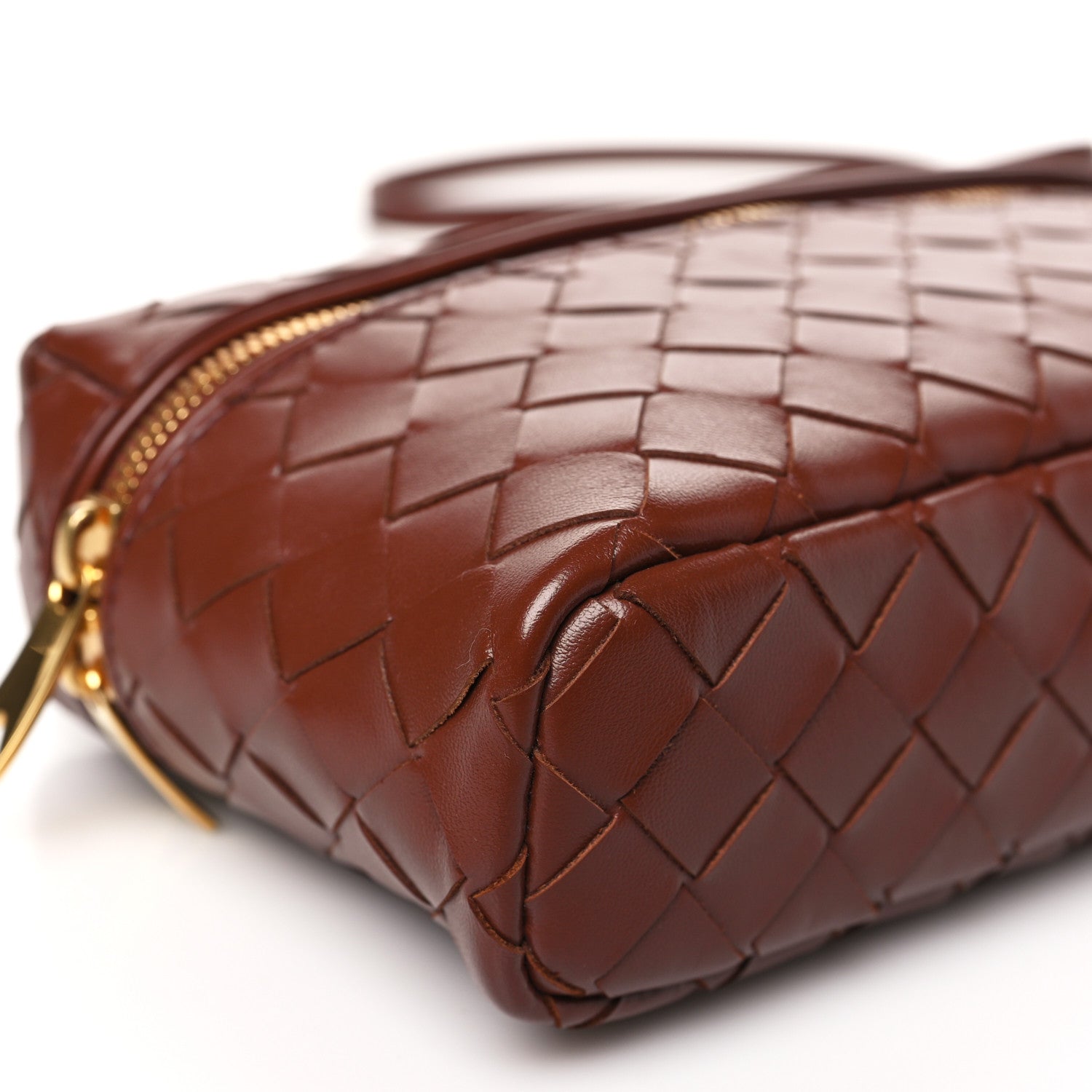 Bottega Veneta Nappa Intrecciato Bang Bang Vanity Case Sapele 9 of 10