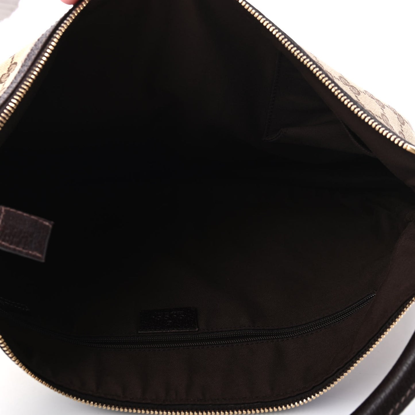 Monogram Pocket Hobo Brown