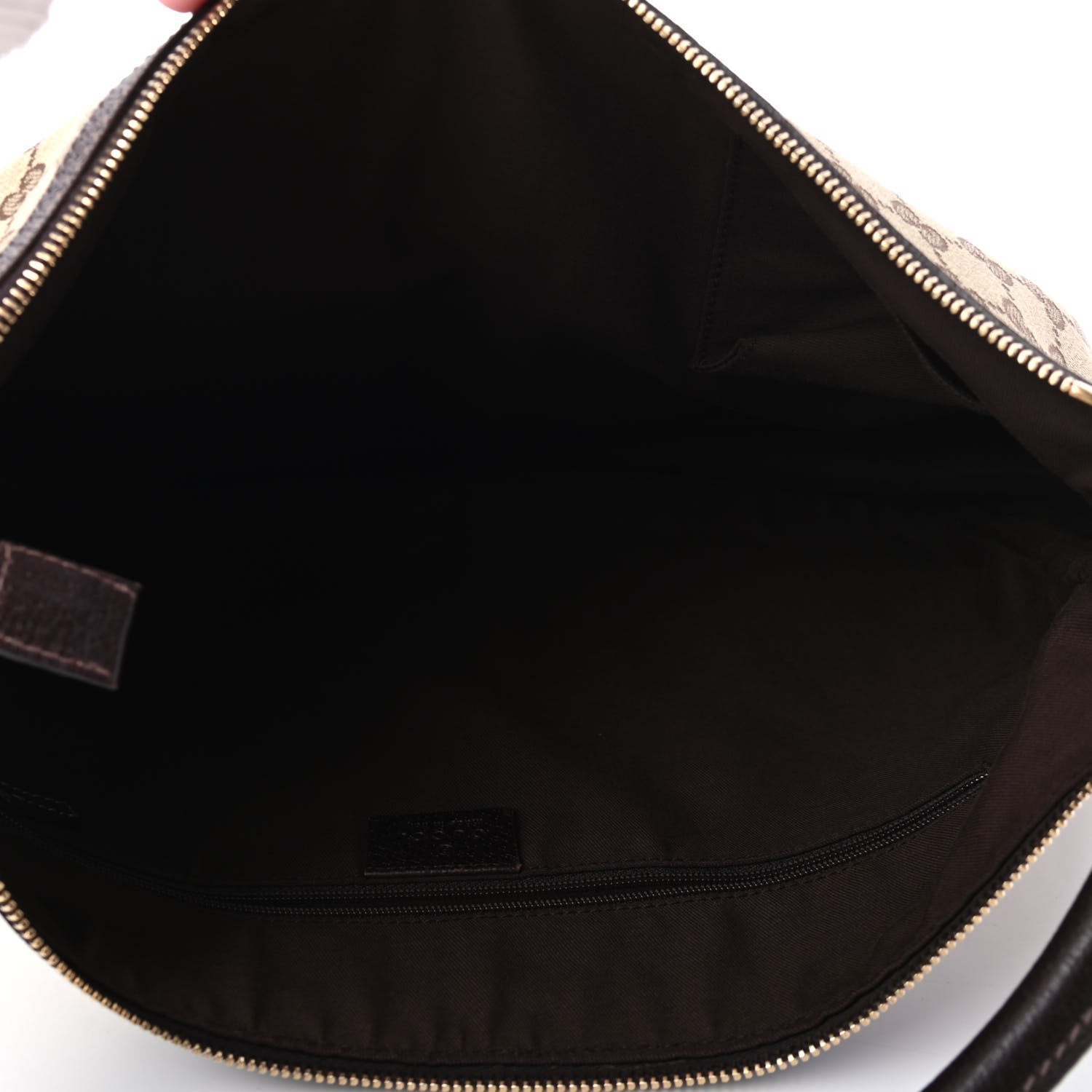 Gucci Monogram Pocket Hobo Brown 4 of 4