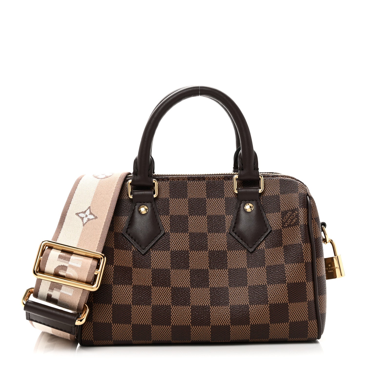 Louis Vuitton Damier Ebene Speedy Bandouliere 20 1 of 10