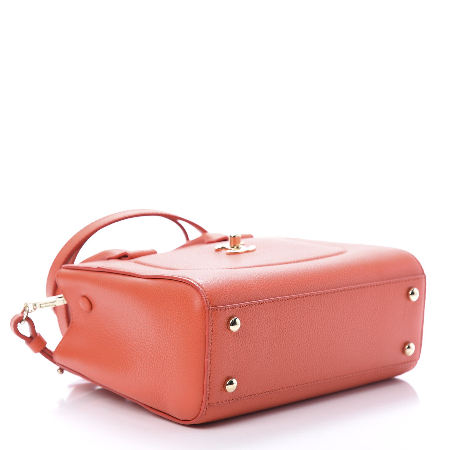 Chanel Grained Calfskin Mini Neo Executive Shopper Tote Red 4 of 11