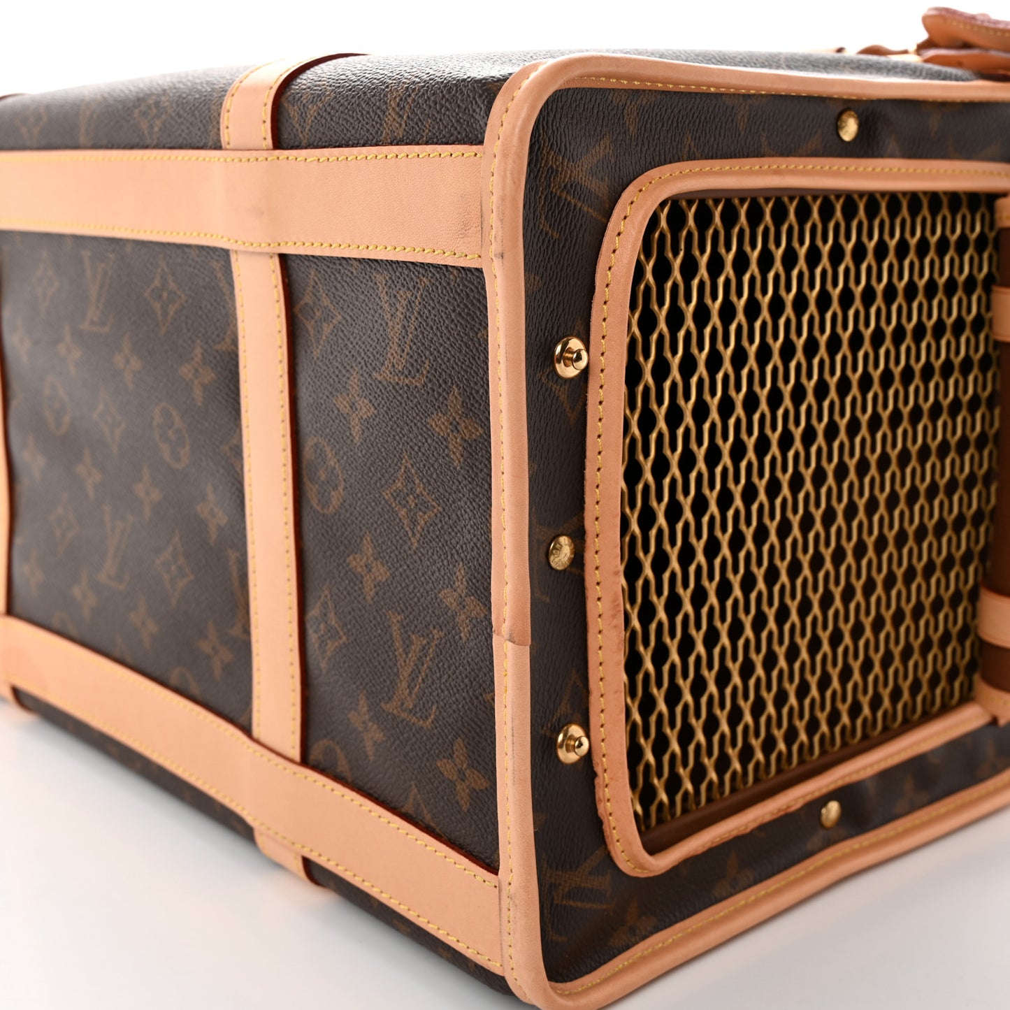 Monogram Dog Carrier 40
