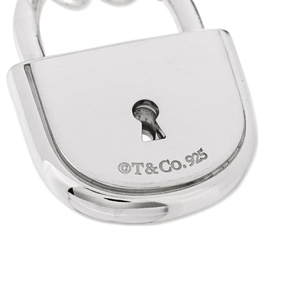 Tiffany Sterling Silver Lock Charm Bracelet 4 of 4