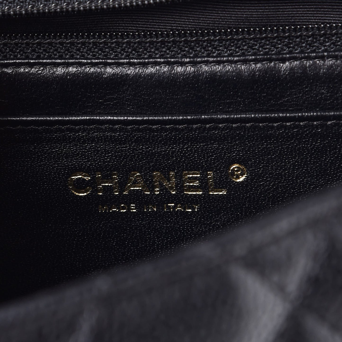 Caviar Quilted Jumbo Single Flap Black