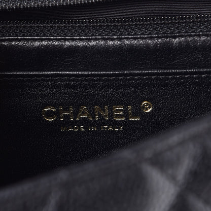 Chanel Caviar Quilted Jumbo Single Flap Black 6 of 12