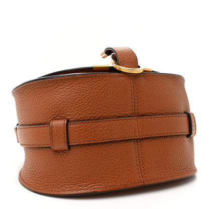 Chloe Grained Calfskin Small Marcie Saddle Bag Tan 4 of 14