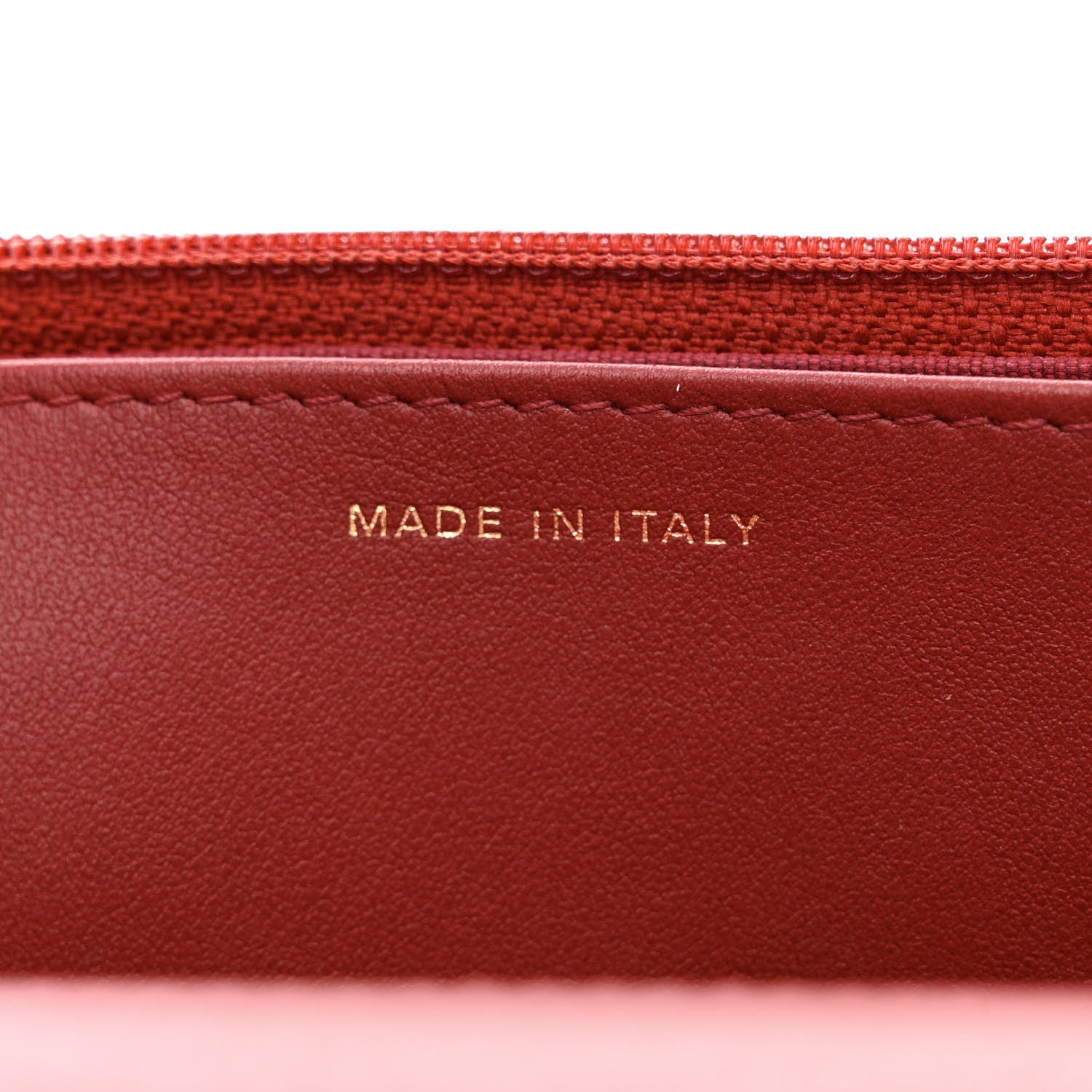 Chanel Aged Calfskin Quilted Reissue Wallet On Chain WOC Red 7 of 14