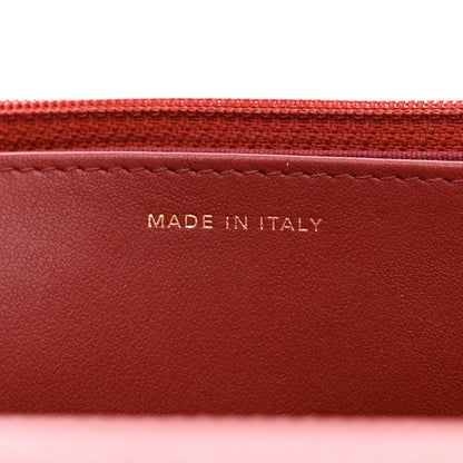Chanel Aged Calfskin Quilted Reissue Wallet On Chain WOC Red 7 of 14