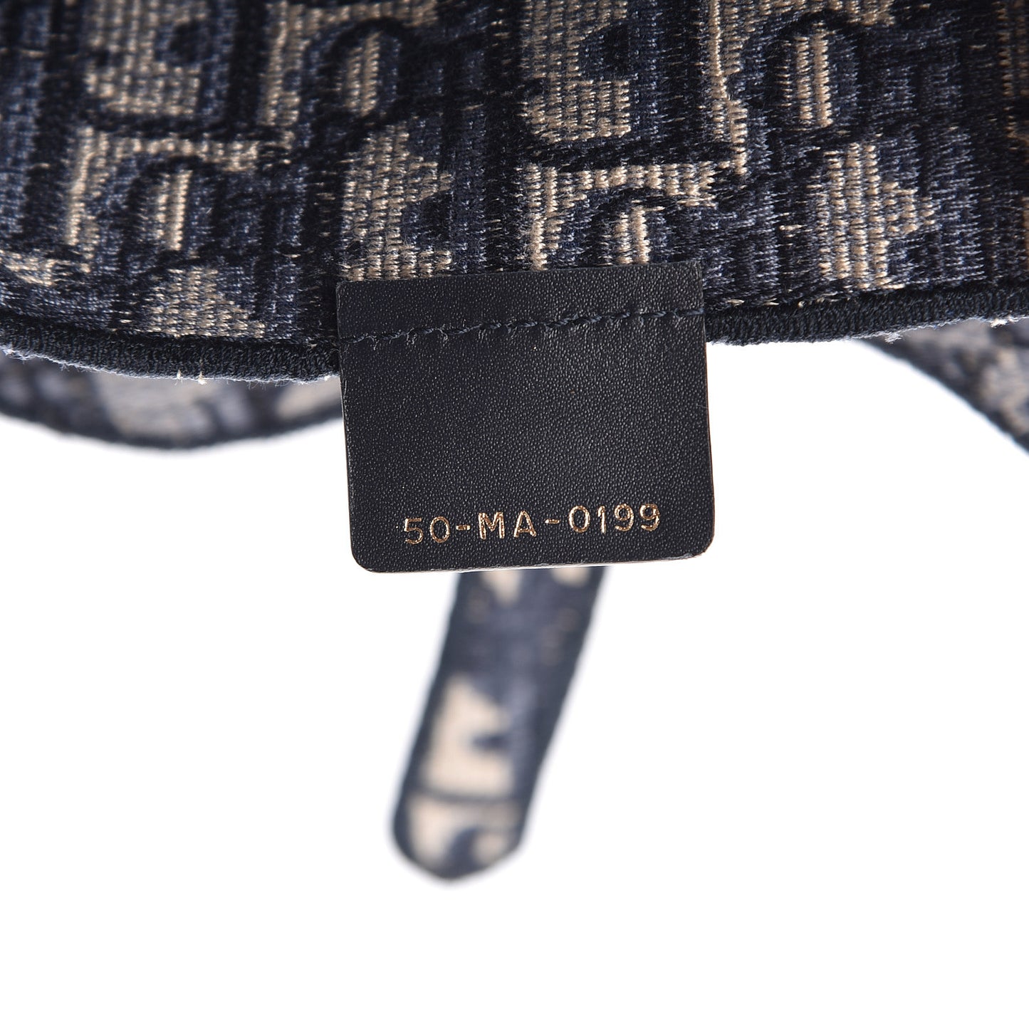 Oblique Saddle Pouch Blue