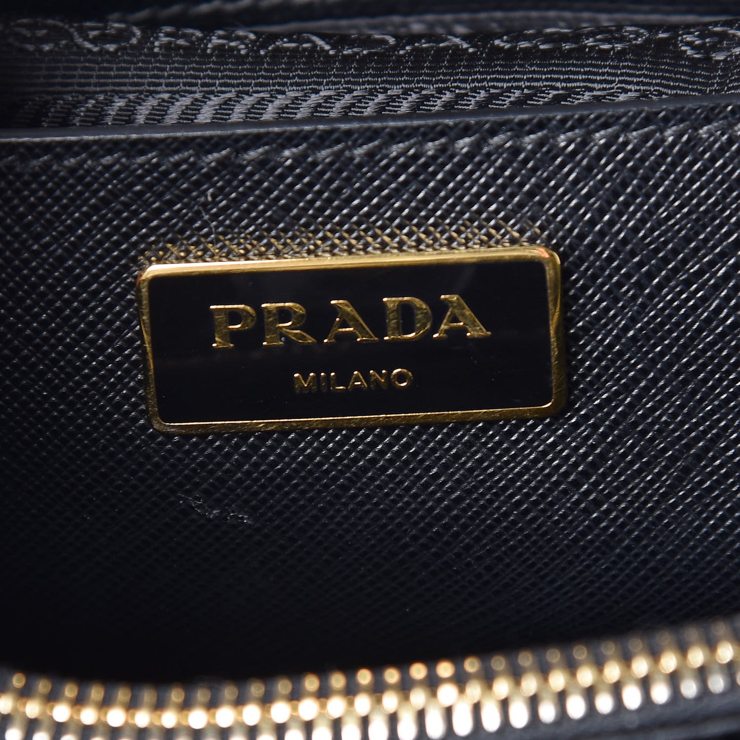 Saffiano Lux Open Promenade Tote Black