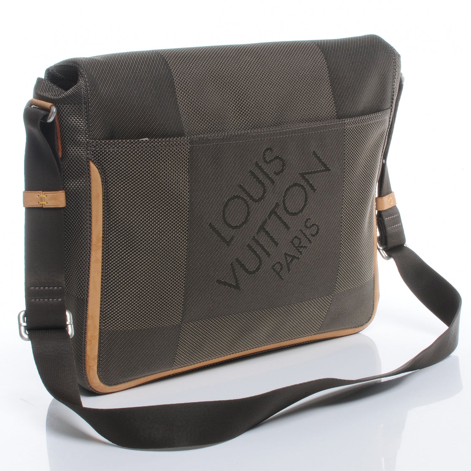 Louis Vuitton Damier Geant Messenger Bag Terre 3 of 6