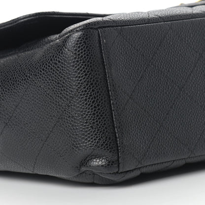 Chanel Caviar Quilted Maxi Double Flap Black 8 of 16