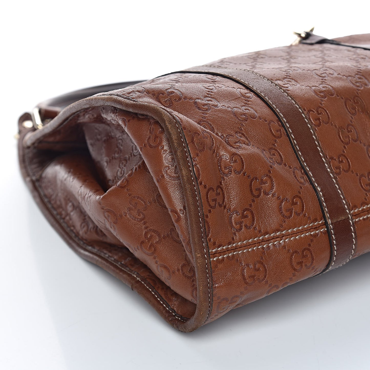 Guccissima Large Joy Shoulder Bag Brown