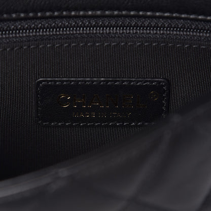 Chanel Calfskin Quilted Waist Bag Black 6 of 9