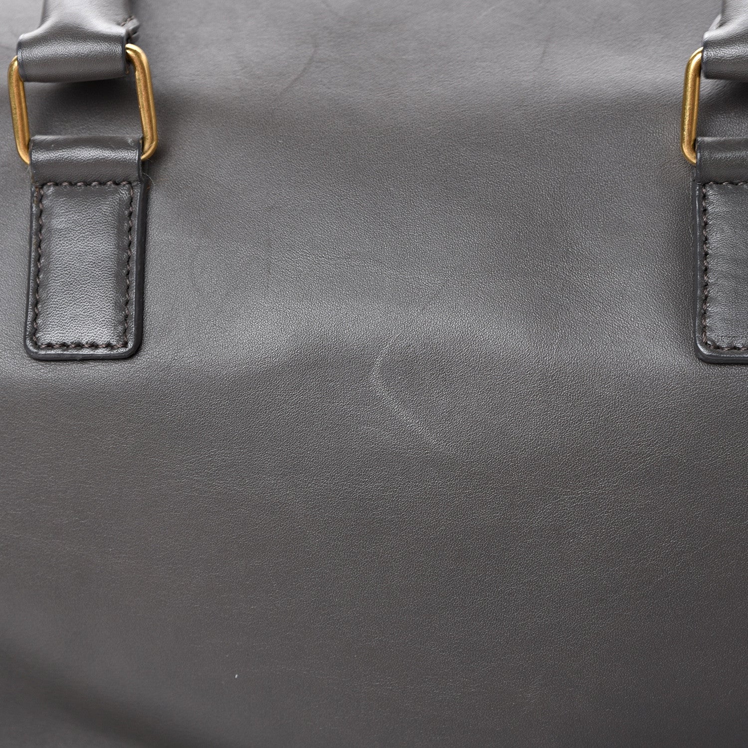 Saint Laurent Calfskin Classic Duffle 6 Earth 14 of 23
