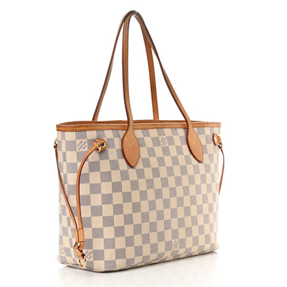 Louis Vuitton Damier Azur Neverfull PM 3 of 19