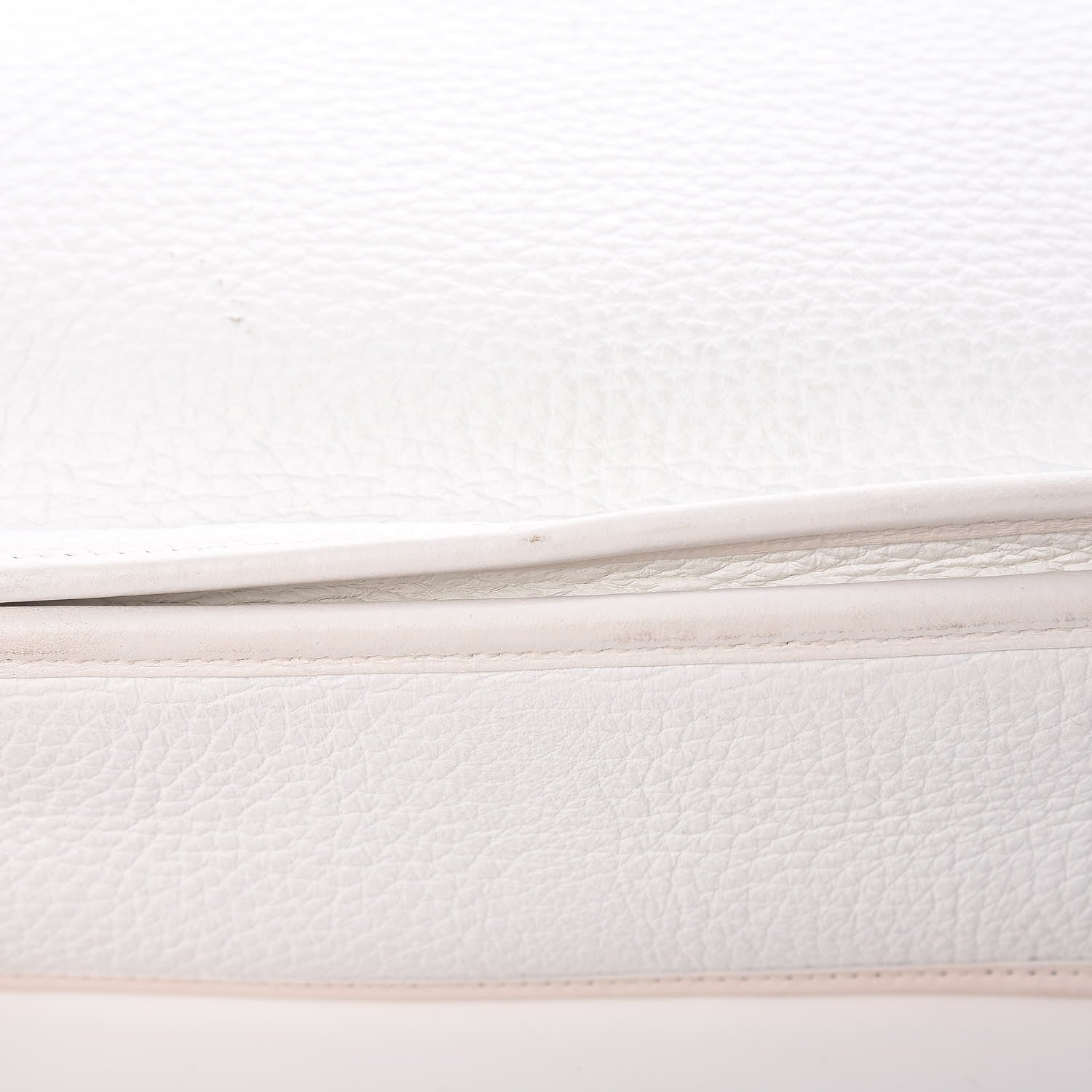 Hermes Taurillon Clemence Evelyne II PM White 18 of 20