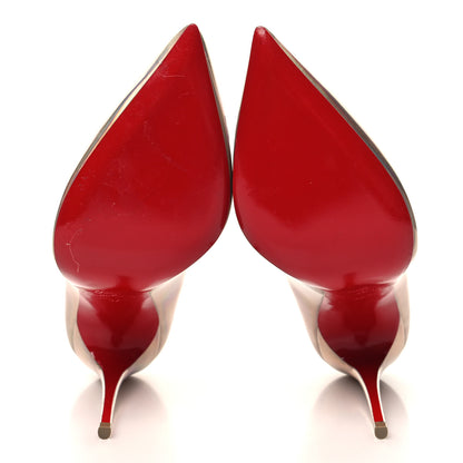 Christian Louboutin Patent Psychic Chick Queen 100 Pumps 37 White 5 of 8
