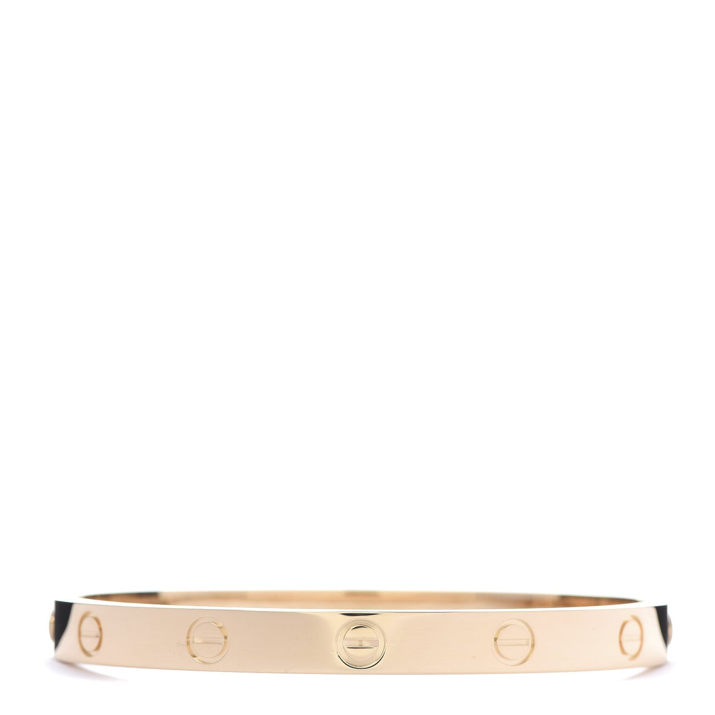 18K Yellow Gold LOVE Bracelet 17