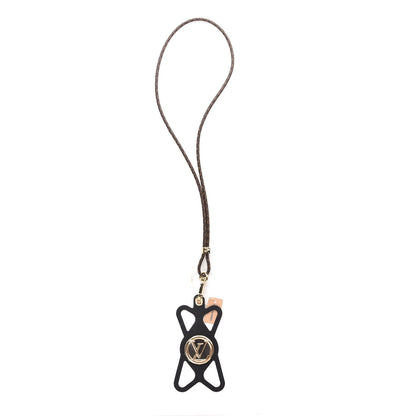 Louis Vuitton Monogram Silicone Louise Phone Holder Black 1 of 6