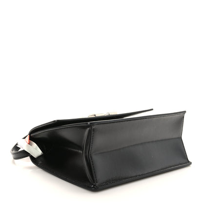Off-White Calfskin Cash Jitney 1.4 Shoulder Bag Black 4 of 10