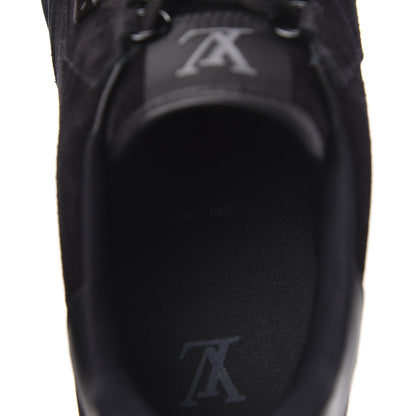 Louis Vuitton Suede Uniform Sneakers 9.5 Black 7 of 9