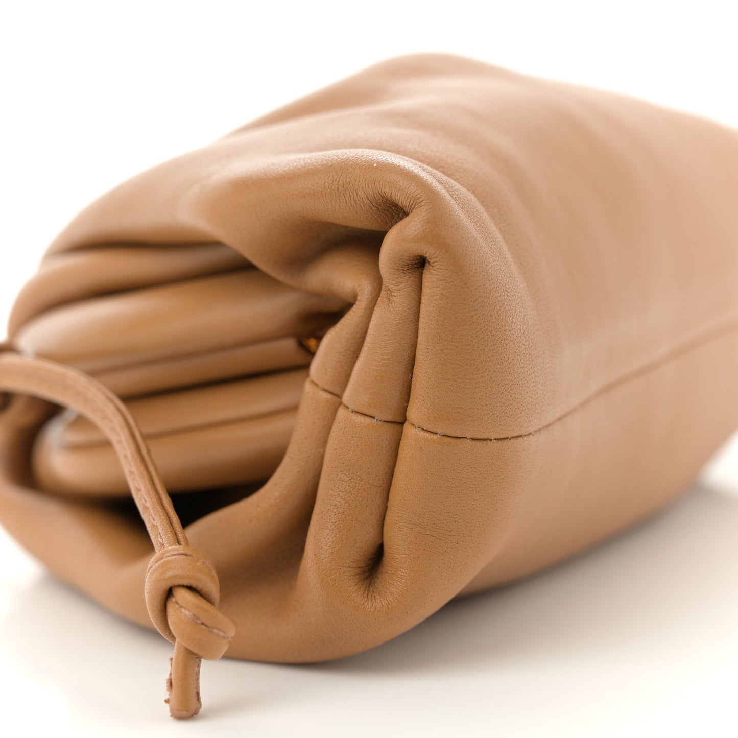Butter Calfskin The Mini Pouch Cammello